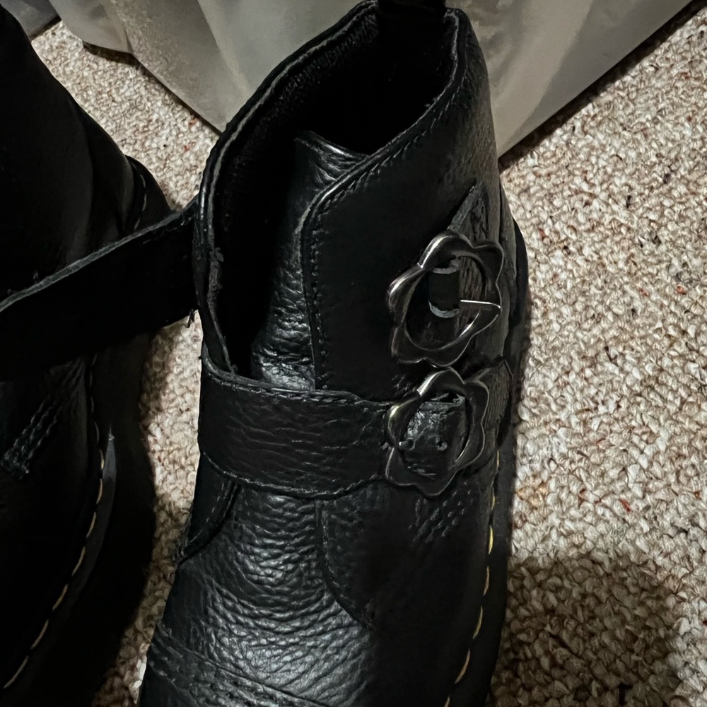 Dr. Martens Black Leather Boots